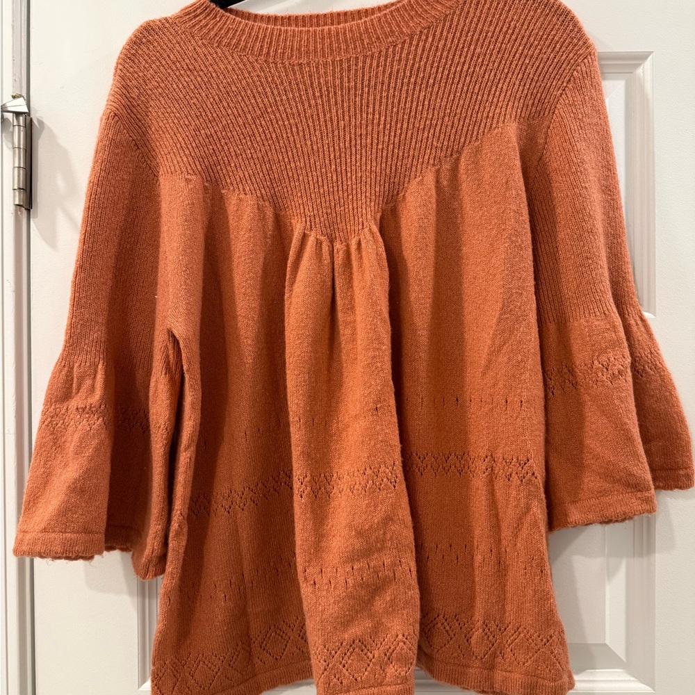LC Lauren Conrad Terracotta Sweater